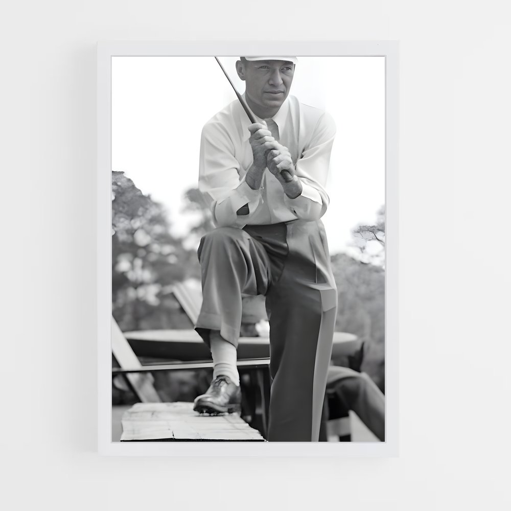 Poster Ben hogan golfeurs (vue 3)